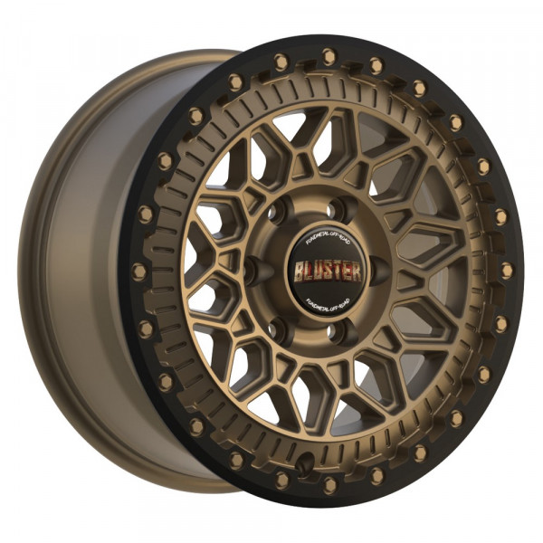 Fondmetal BLUSTER (8400) MATT BRAUN BLACK LIP