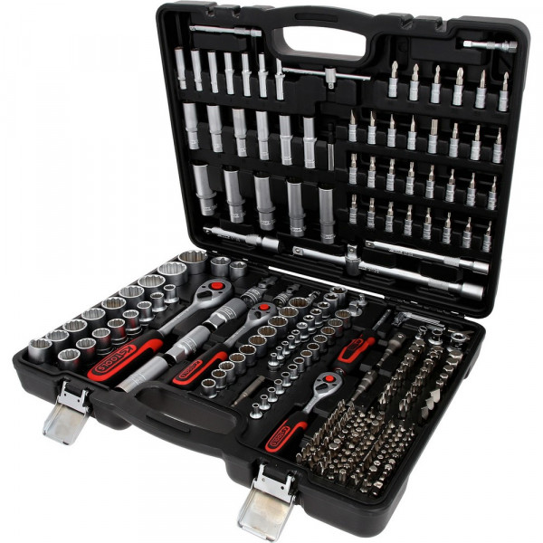 KS TOOLS 1/4"+3/8"+1/2" Steckschlüssel-Satz,