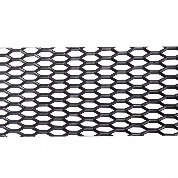 SIMONI RACING Streckgitter Alu-Schwarz 120x40cm