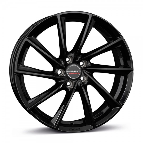 Borbet VTX 80837 black glossy KBA 51939