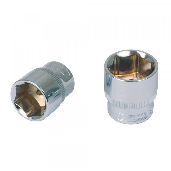 KS TOOLS 1/2" CHROME+ 6kant-Stecknuss,24mm