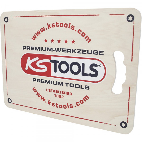 KS TOOLS Bierkasten-Sitzauflage Barbecue