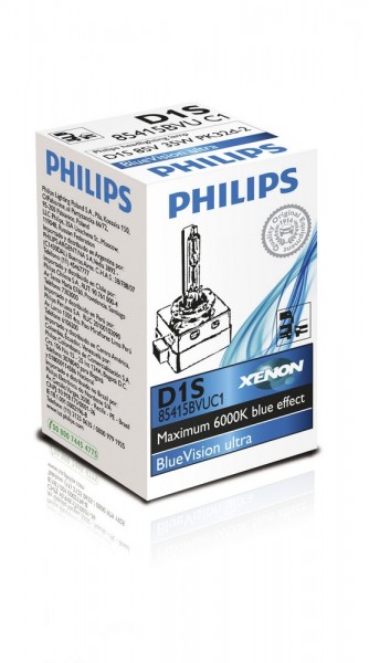 PHILIPS Glühlampe "Xenon Blue Vision Ultra"