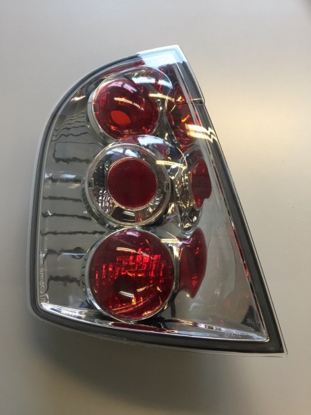 MILOTEC Design Heckleuchten, Chrom