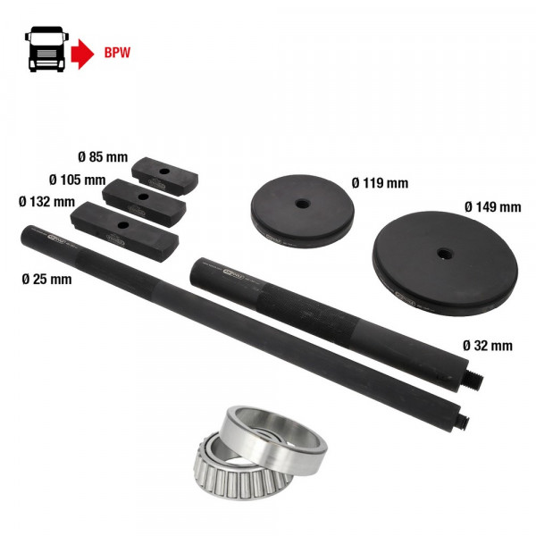 KS TOOLS Radlager-Werkzeug-Satz für BPW,