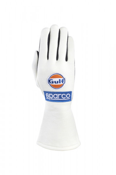 SPARCO GULF RACING-HANDSCHUHE LAND 2025 (FIA/SFI)