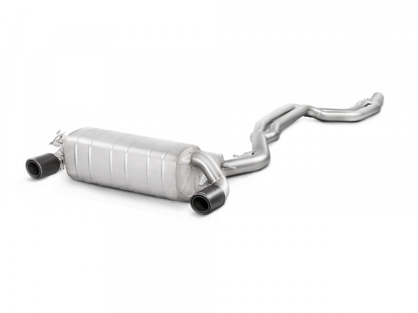 AKRAPOVIC Evolution System in Edelstahl