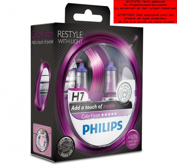 PHILIPS Glühlampe "Color Vision Pink"