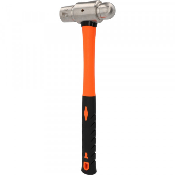 KS TOOLS Schlosserhammer m.Fiberglasstiel,440g
