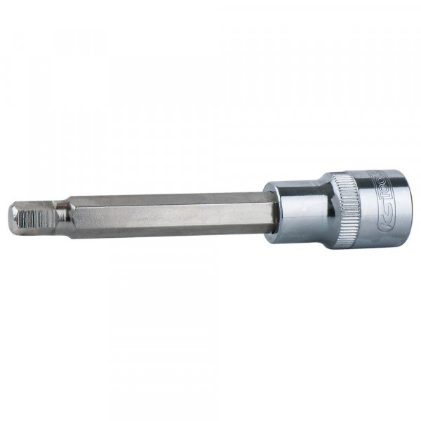 KS TOOLS 1/2" CHROME+Bit-Stecknuss Innen6kant,7mm