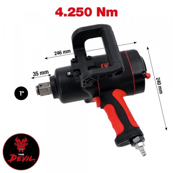 KS TOOLS 1" THE DEVIL Schlagschrauber