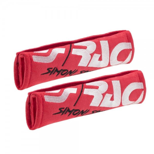 SIMONI RACING Gurtpolster Cut red