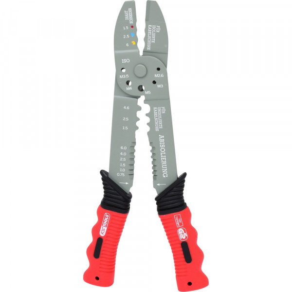 KS TOOLS Multifunktions-Crimpzange, 0,75 -