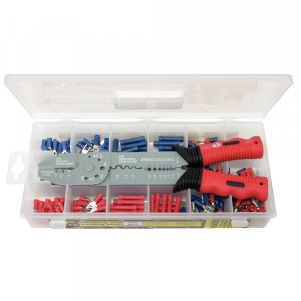 KS TOOLS Multifunktions-Crimpzangen-Satz,270-tlg.
