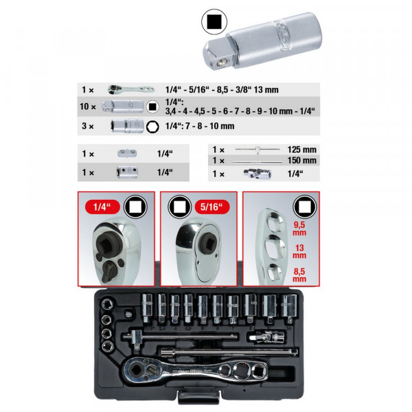 KS TOOLS Steckschlüsselsatz