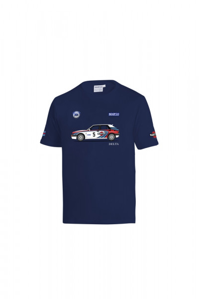 SPARCO T-SHIRT LANCIA HF DELTA MARTINI