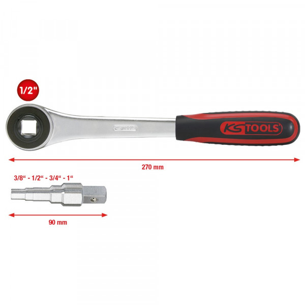 KS TOOLS Universal-Stufenschlüssel-Satz