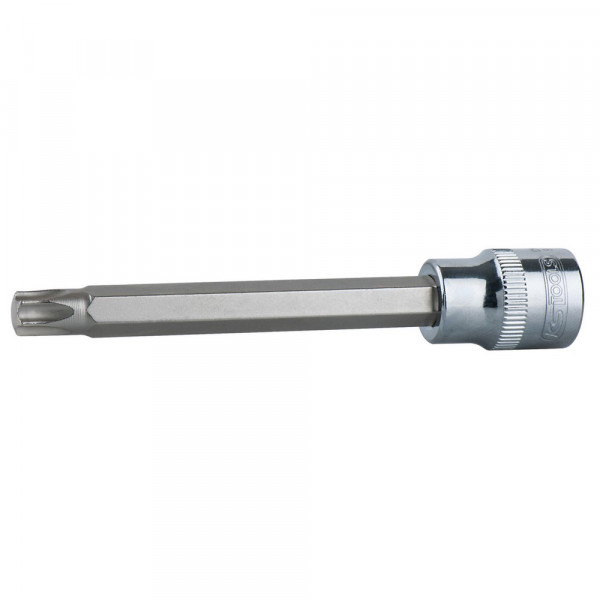 KS TOOLS 1/2" CHROME+ Bit-Stecknuss TX,lang,T40