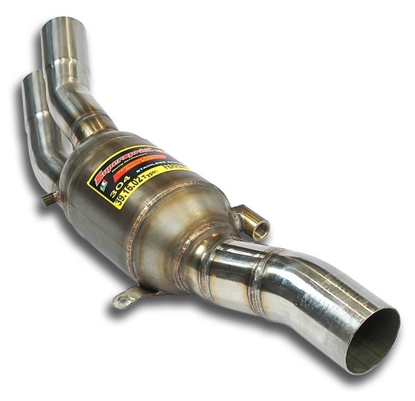 SUPERSPRINT Vorderrohr+ Metall Kat Re. (n.CH-Norm)