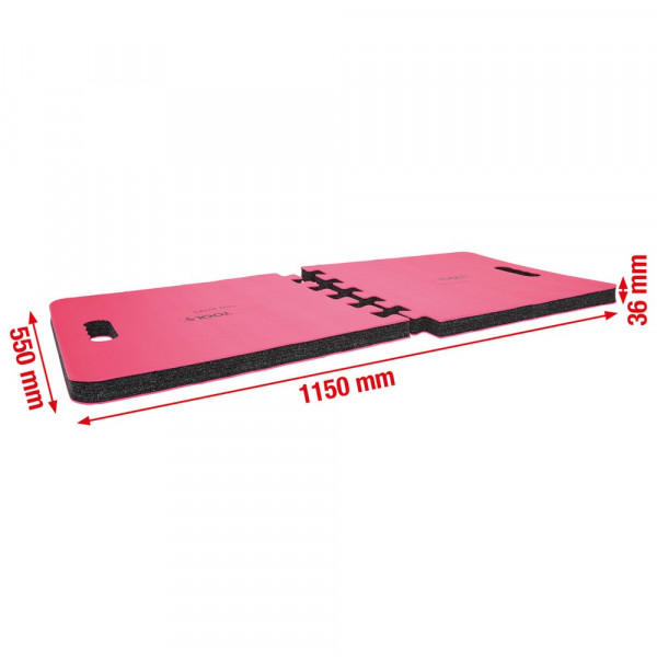 KS TOOLS Schutzmatte, L1150xB550xH36mm, 2-tlg