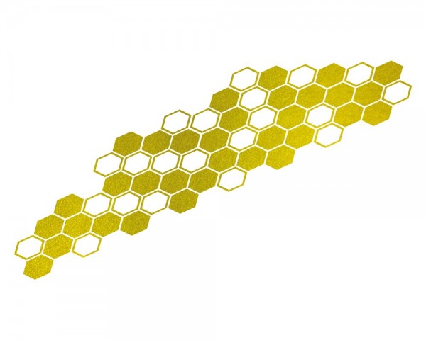 FOLIATEC Cardesign Sticker "HEXAGON"