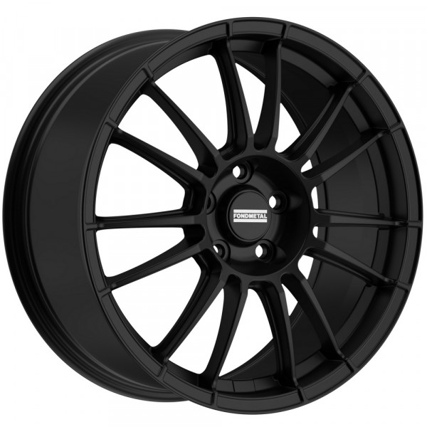 Fondmetal 9RR Felge Black Matt