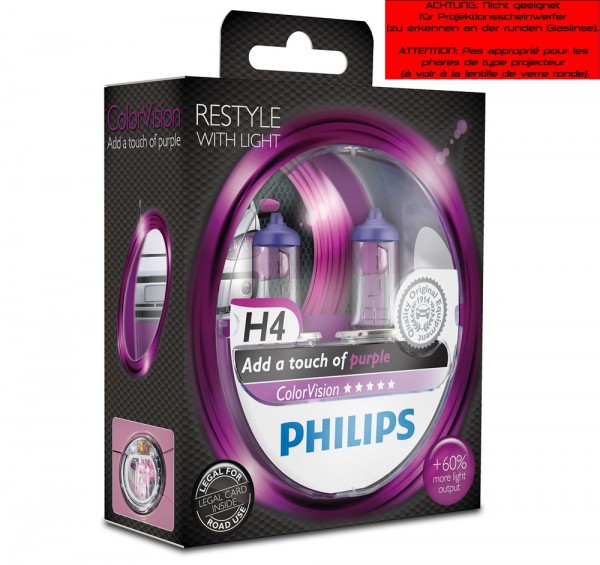 PHILIPS Glühlampe "Color Vision Pink"
