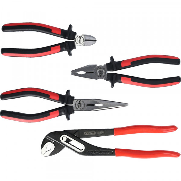 KS TOOLS ERGOTORQUE Zangen-Satz,4-tlg. mit