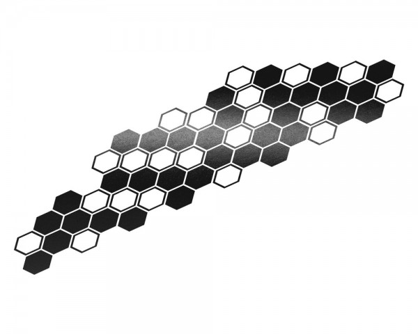 FOLIATEC Cardesign Sticker "HEXAGON"