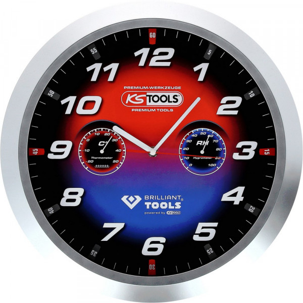 KS TOOLS KS Tools Wanduhr, 40 cm
