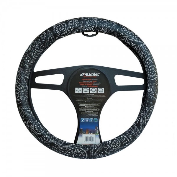 SIMONI RACING Lenkrad Überzug Black Bandana