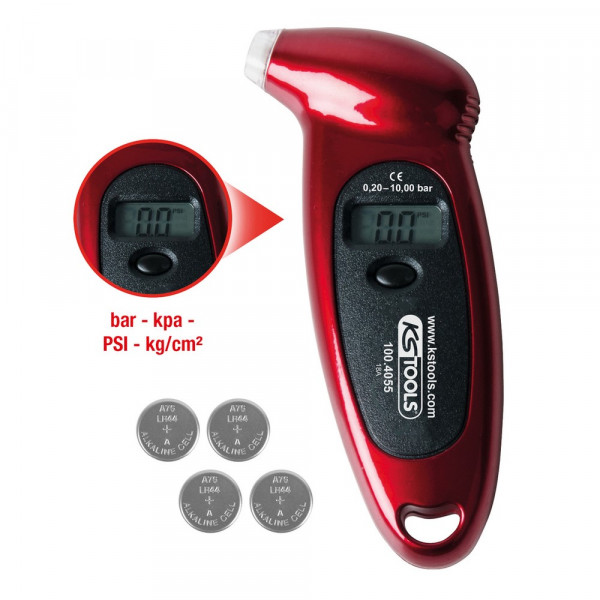 KS TOOLS Digitaler Reifendruckmesser