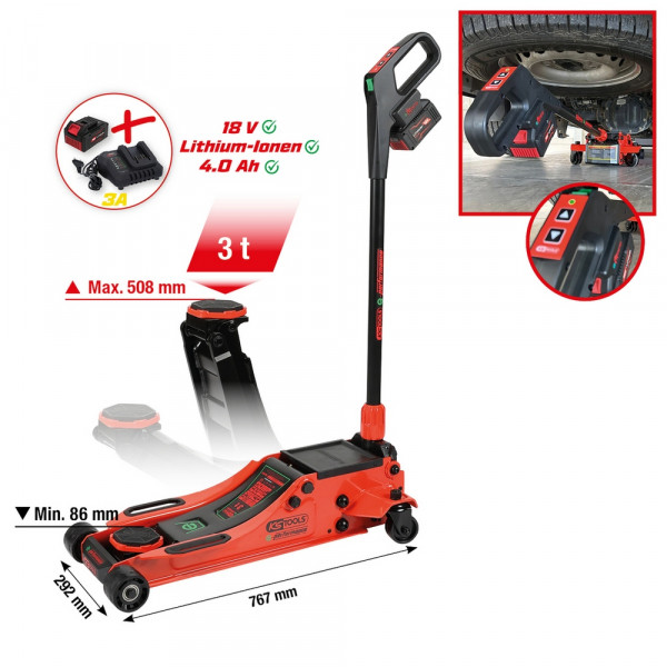 KS TOOLS e-performance Hydraulischer