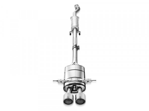 AKRAPOVIC Evolution System Edelstahl ohne Endrohre