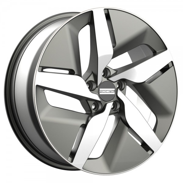 Fondmetal E-JOULE Felge glossy titanium poliert