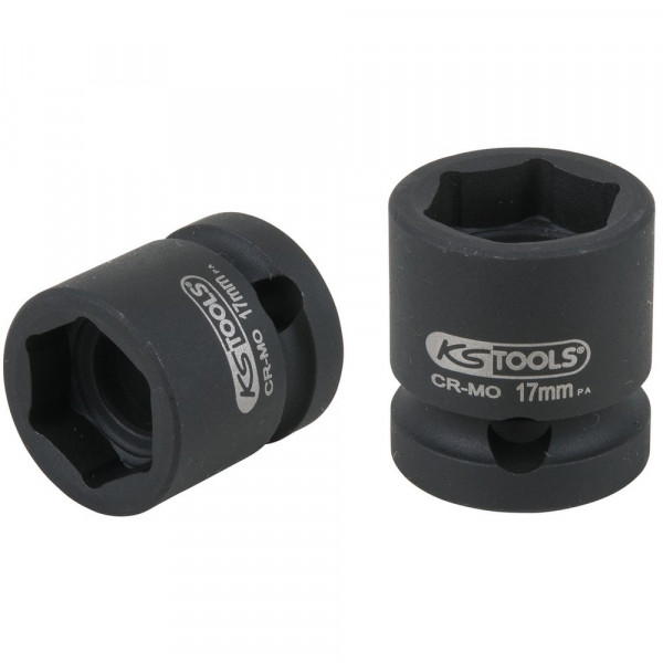 KS TOOLS 1/2" Sechskant-Kraft-Stecknuss,