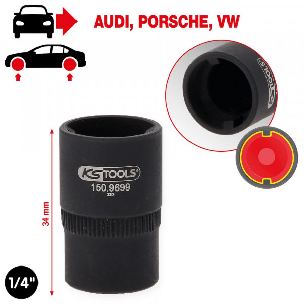 KS TOOLS Spezial-Stecknuss für
