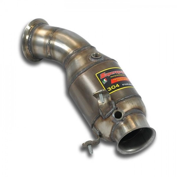 SUPERSPRINT Downpipe + Metallkat 200 Zellen