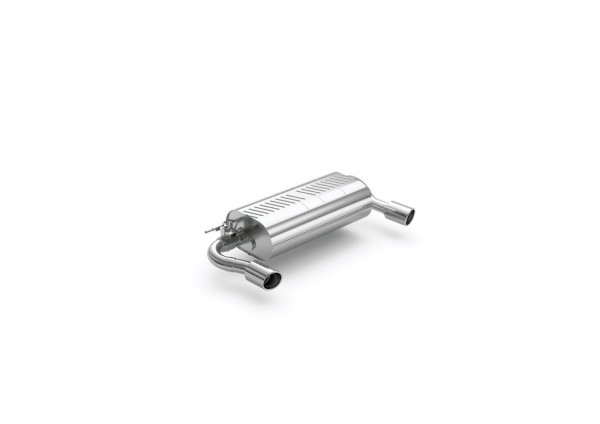 EISENMANN Endschalldämpfer Inox 2x90mm