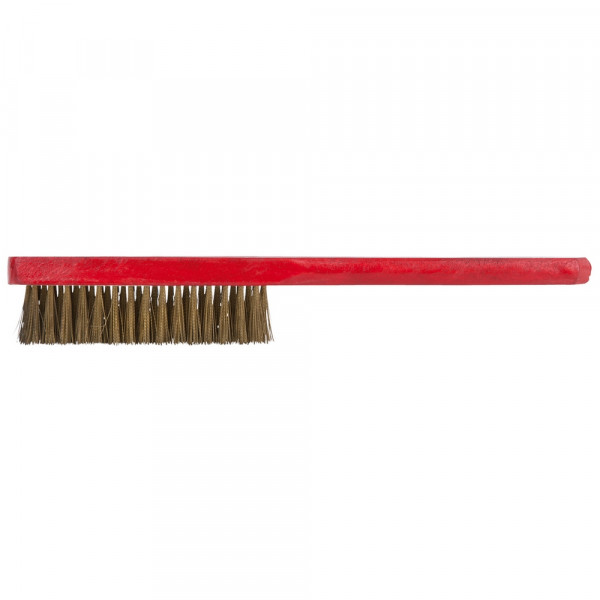 KS TOOLS BRONZE+ Handbürste, Zinnbronzedraht,