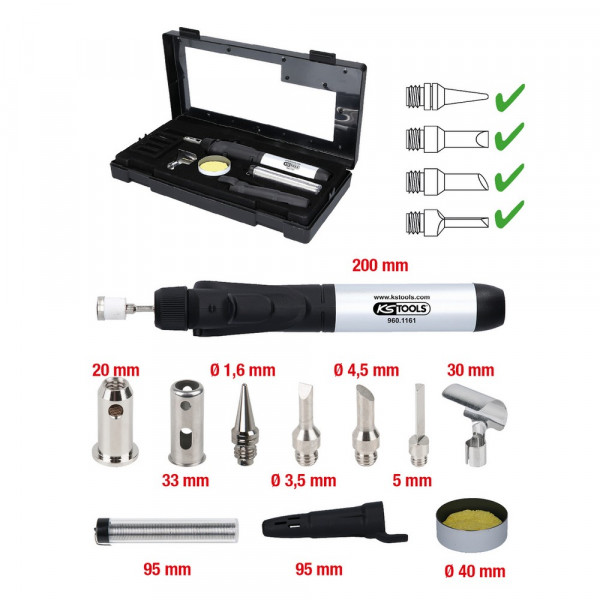 KS TOOLS Mikro-Löt-Satz, 11-tlg