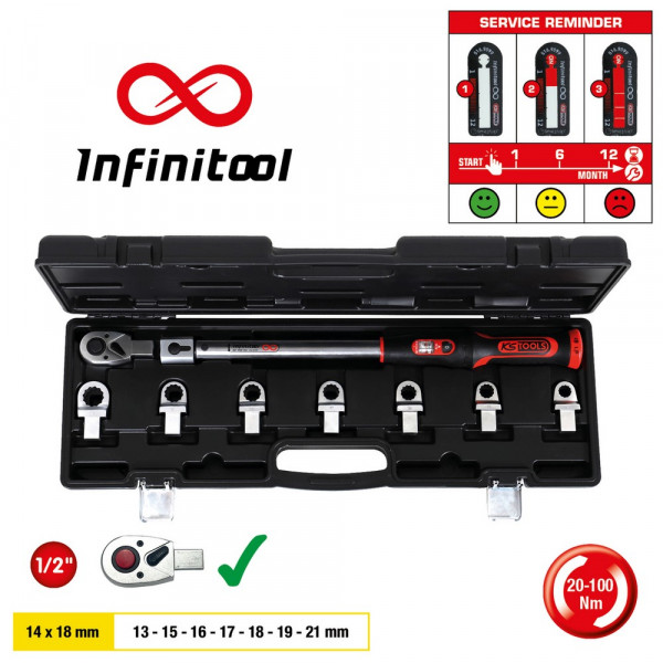 KS TOOLS 14x18mm INFINITOOL DMS