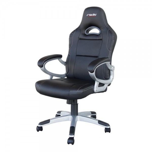 SIMONI RACING Gaming und Bürostuhl schwarz