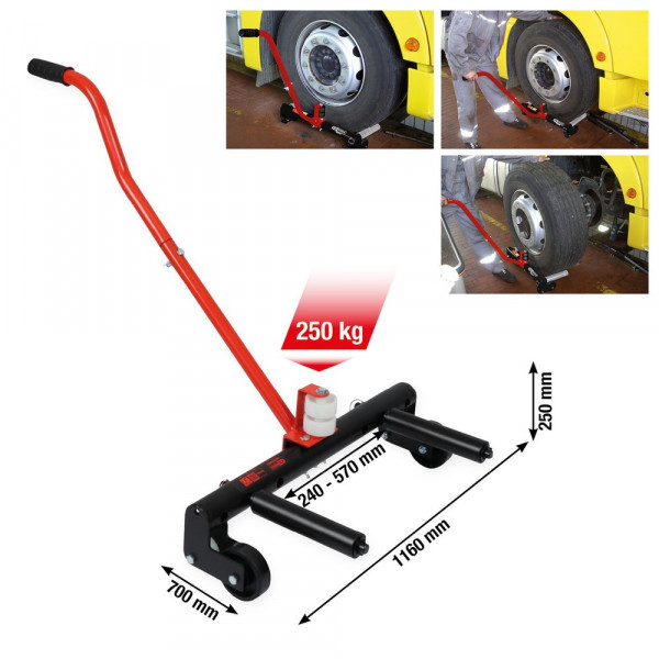 KS TOOLS performance XXL-Radlifter, 250kg
