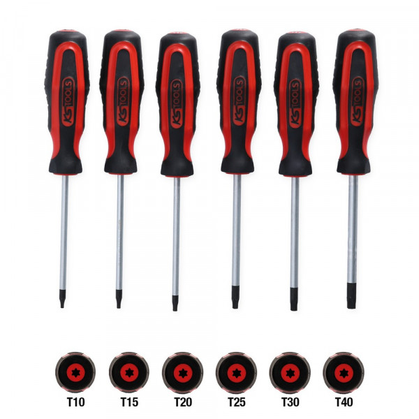 KS TOOLS ERGOTORQUEplus Schraubendreher-Satz,