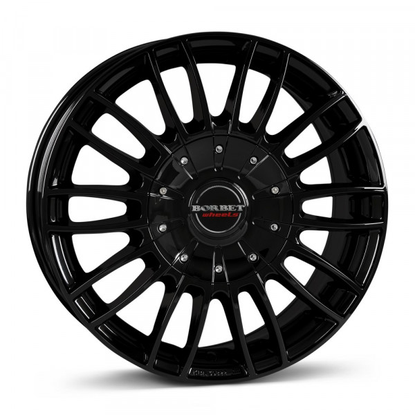 Borbet CW3-7517 black glossy KBA 50822