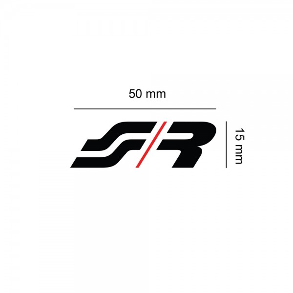 SIMONI RACING Aufkleber SR