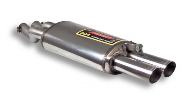 SUPERSPRINT Endschalldämpfer 2x70mm "RACING"