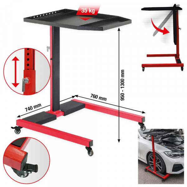 KS TOOLS performance Universal-Ablagetisch,