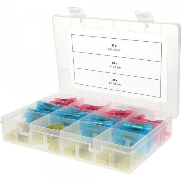 KS TOOLS Sortiment Schrumpfstoßverbinder 200-tlg.